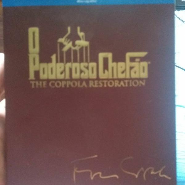 Trilogia o poderoso chefão Blu Ray perfeito
