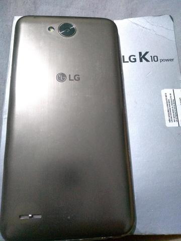 V/T LG K10 Power, super bateria, 32gb, tela 5.5, caixa e