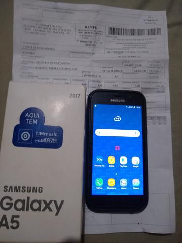 Vendo Samsung A5 2017 64gb e 3 de ram completo