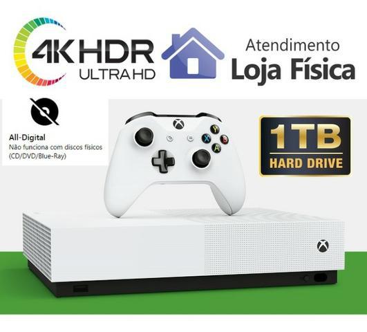 Xbox One S All Digital 1tb |12x97,50 Compare|SemJogo Novo |+
