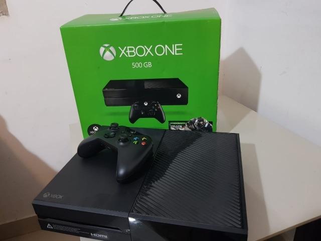 Xbox One+Manete+Jogo/Pego Seu Xbox e Ps3 p Abater/Aceito