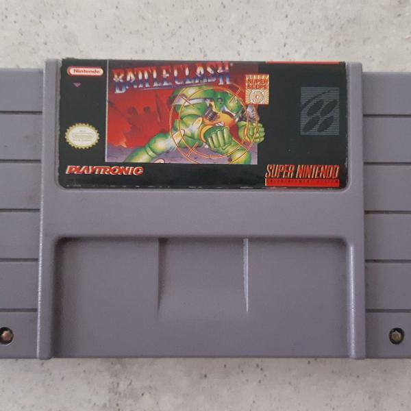 battleclash - original - snes | super nintendo