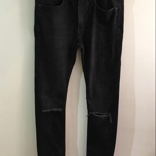 black jeans skinny levis