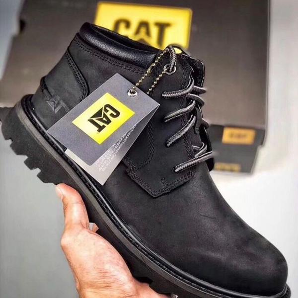 bota masculina cartepillar couro preta