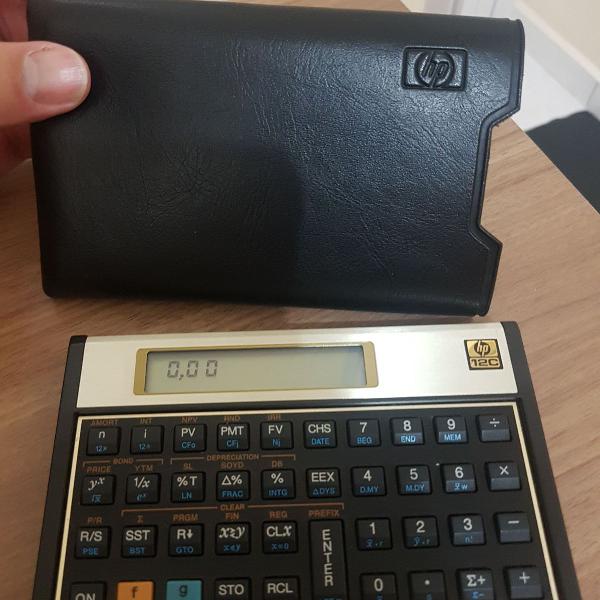 calculadora hp12c original + capa