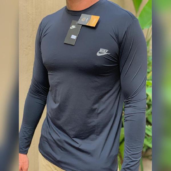 camisa masculina manga longa proteção UV50+ praia