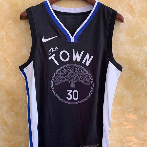 camisa nba oficial golden state warriors preta 2020