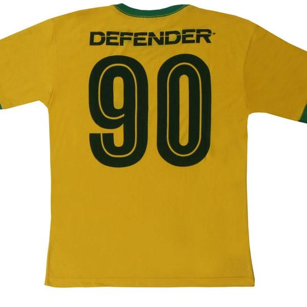camiseta brasil - defender 90 - masculina xg