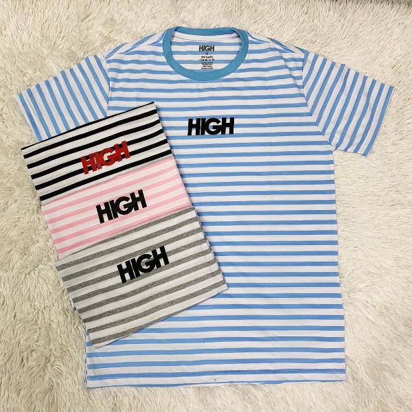 camiseta high listras