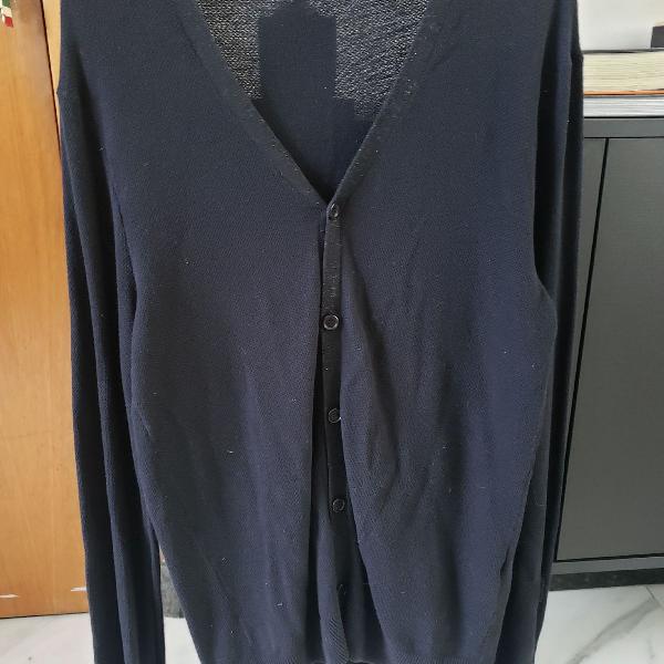 casaco preto Armani masculino