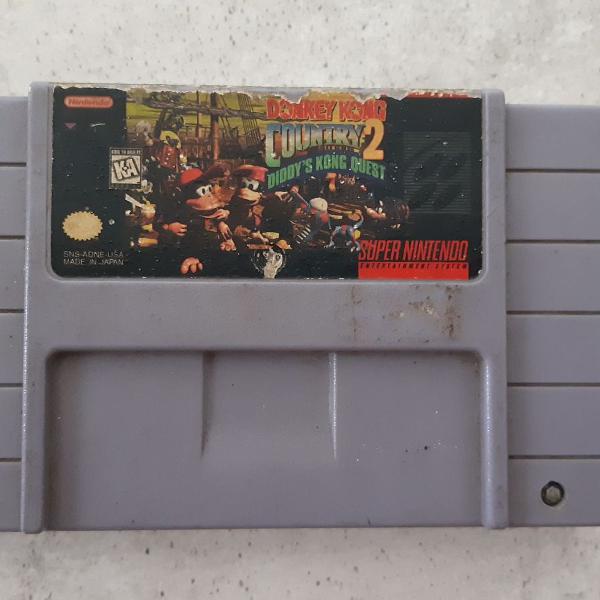 donkey kong country 2 - original - snes | super nintendo