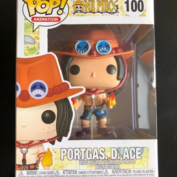 funko pop - portgas d. ace #100 one piece