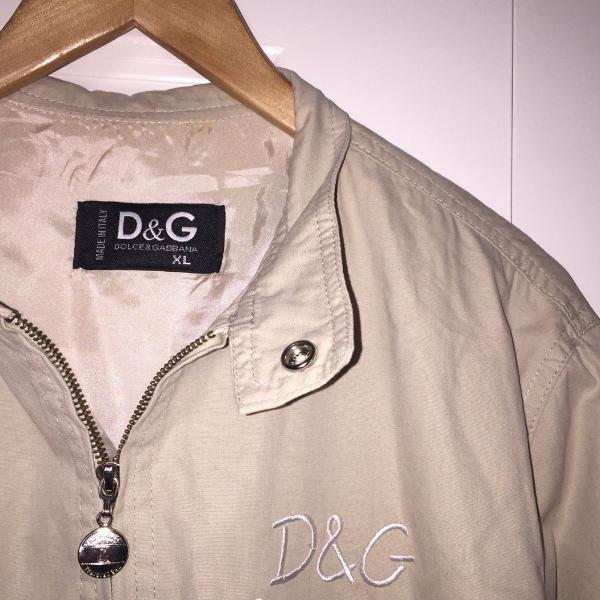 jaqueta vintage dolce &amp; gabbana bomber