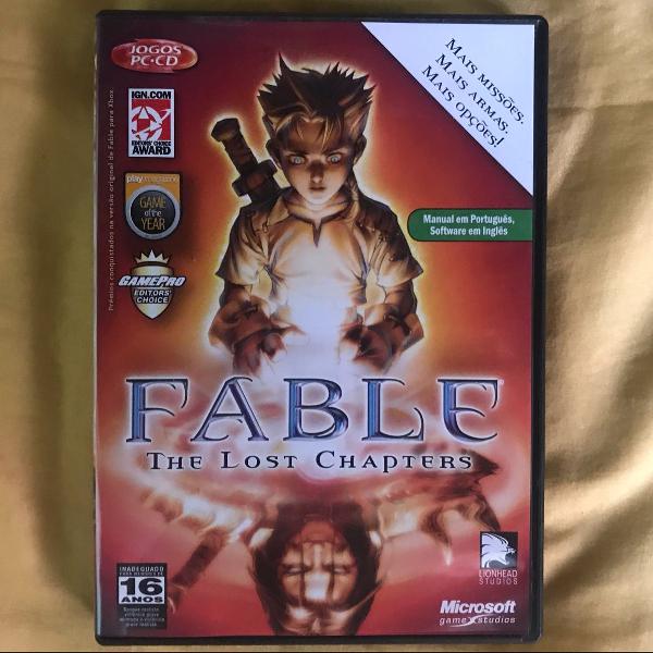 jogo fable: the lost chapters para pc