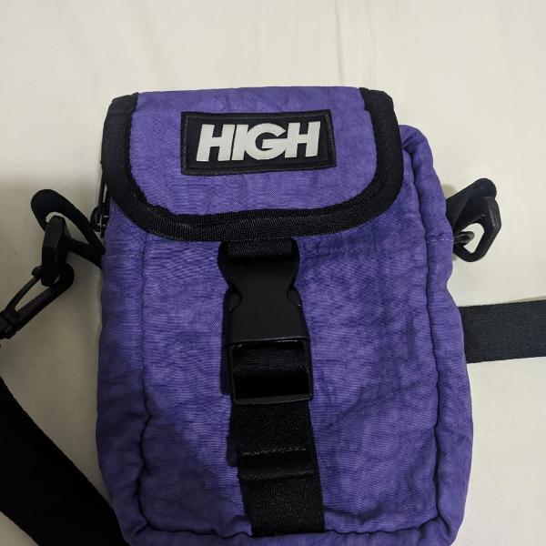 sholder bag high company logo roxo