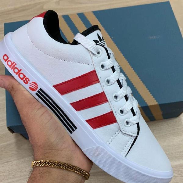 tênis Adidas vermelho com branco n40