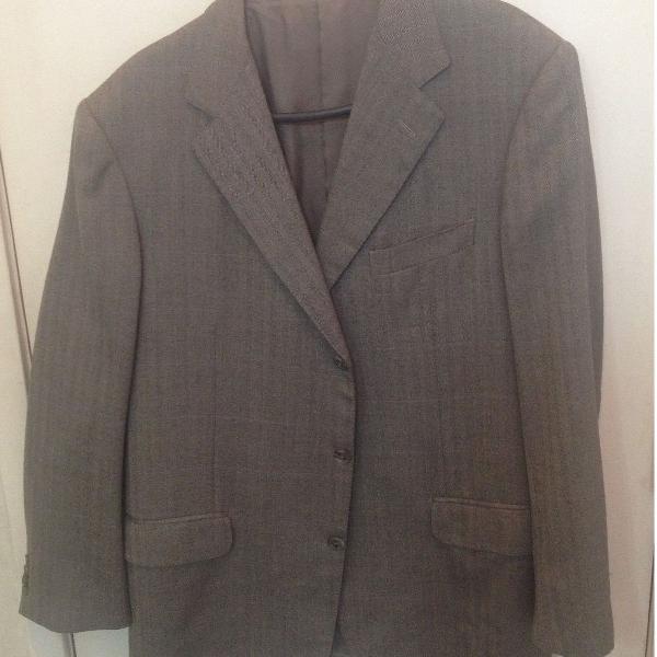 zegna, blazer bege