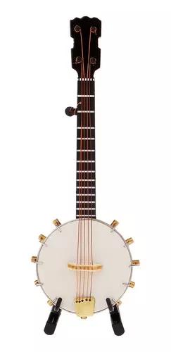 1/6 Soldado Acessório Musical Instruments Banjo Para 12 ''