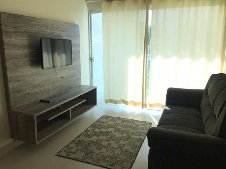 Apartamento 02 quartos com suíte mobiliado - Riviera