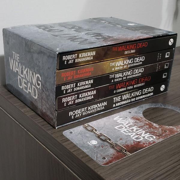 Box 5 livros The Walking Dead Novos