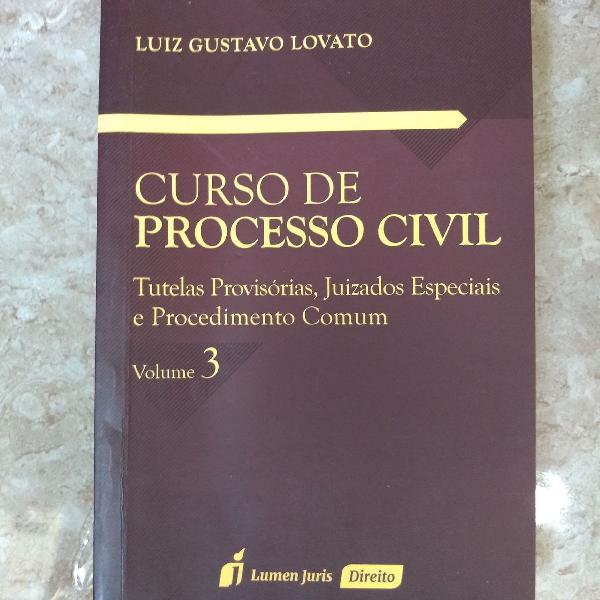 Curso de Processo Civil, volume 3
