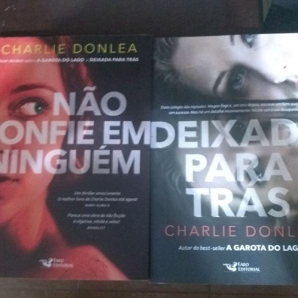 Livros Deixada para Trás + Não Confie em Ninguém