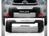 Overbumper Hilux Pick Up 09 10 Front Bumper Formato Original