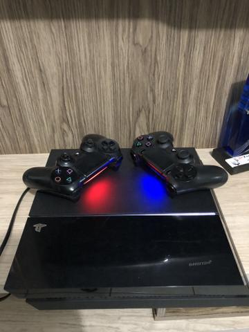 PS4 2 Controle Vários Jogos