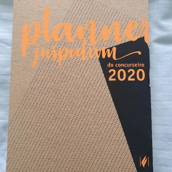 Planner 2020 para concursos da Juspodium