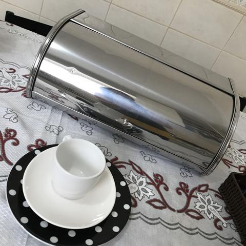Porta-pão Inox