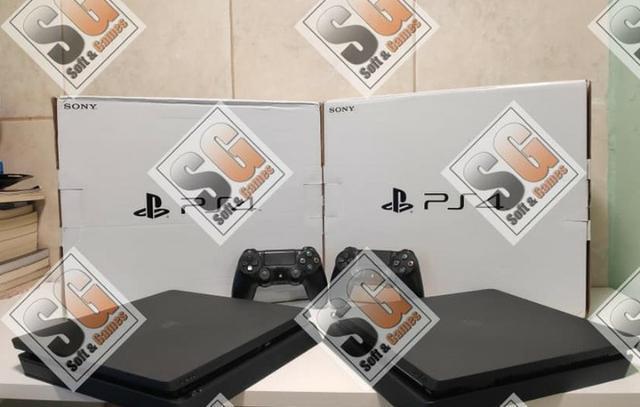 Ps4 slim 500gb aceito cartão com garantia