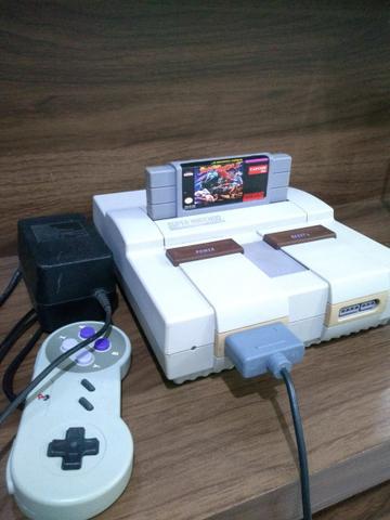 SUPER NINTENDO com Street fighter 2