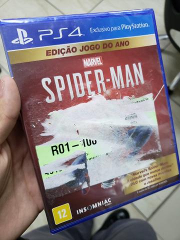 Spider Man edição jogo do ano LACRADO ps4
