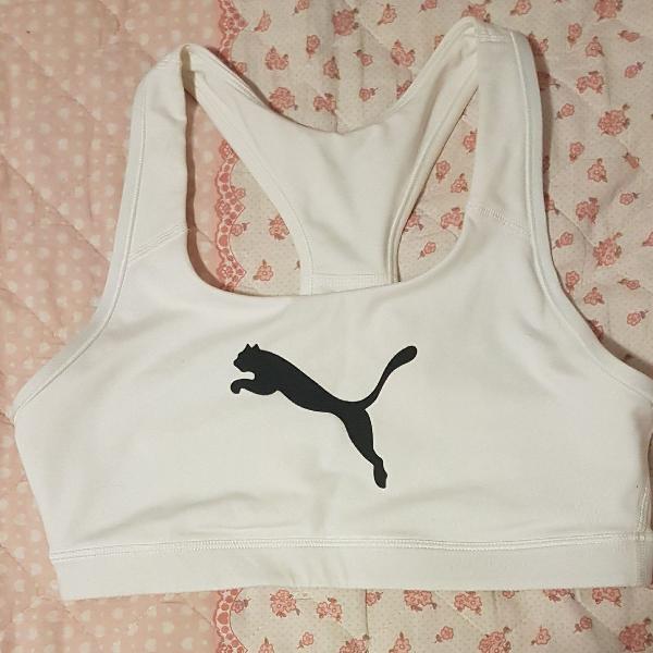 Top Branco Power Shape da Puma