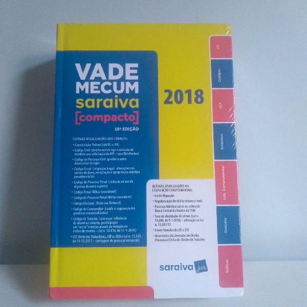 Vade Mecum Saraiva 2018 Compacto