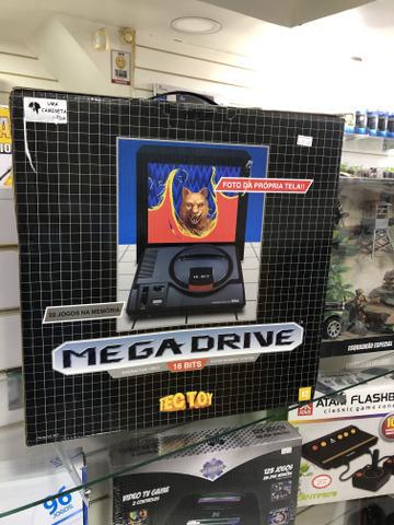 Vídeo game Mega Drive 20 jogos na memória