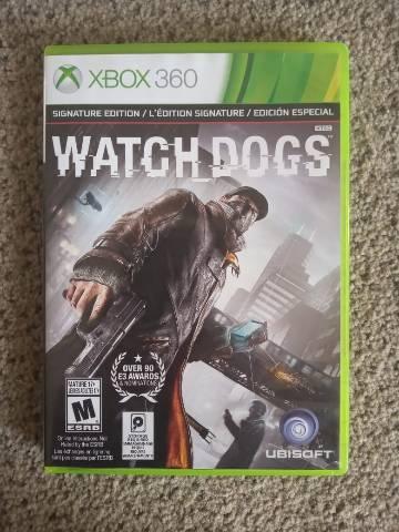 Watch Dogs edição especial original para Xbox 360, inclui