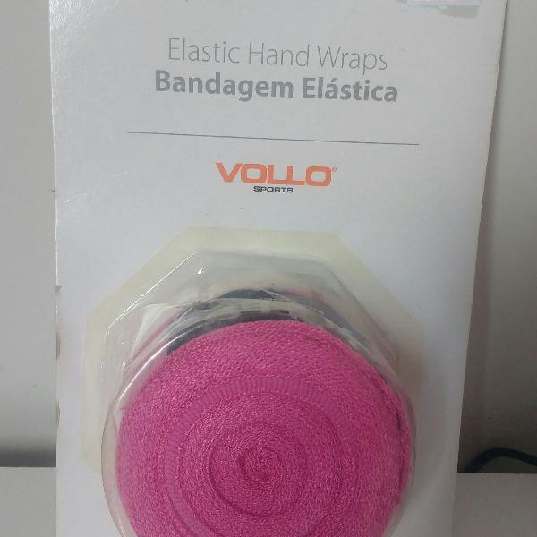 bandagem elástica rosa