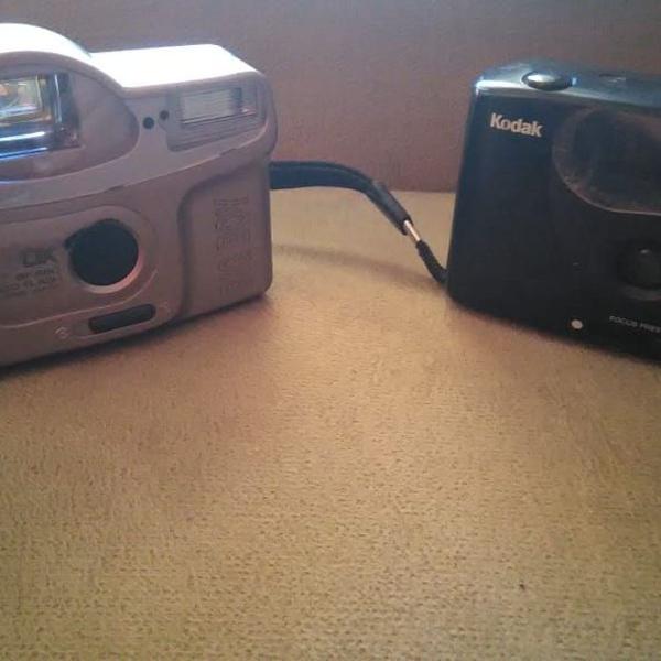 camera fotográfica kodak + camera mitsuca