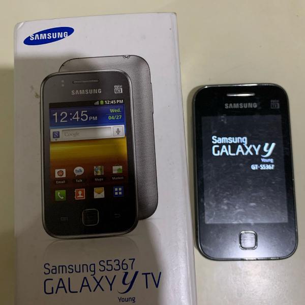 celular samsung galaxy y tv