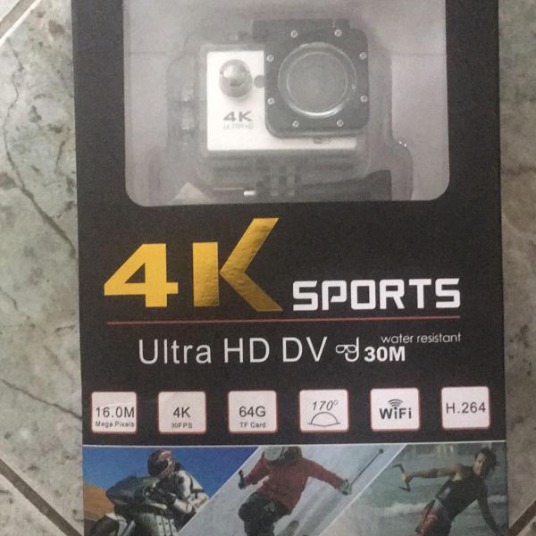 câmera 4k sports