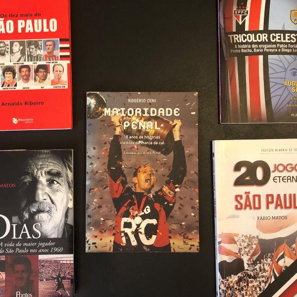 coleção de livros são paulo futebol clube -SPFC