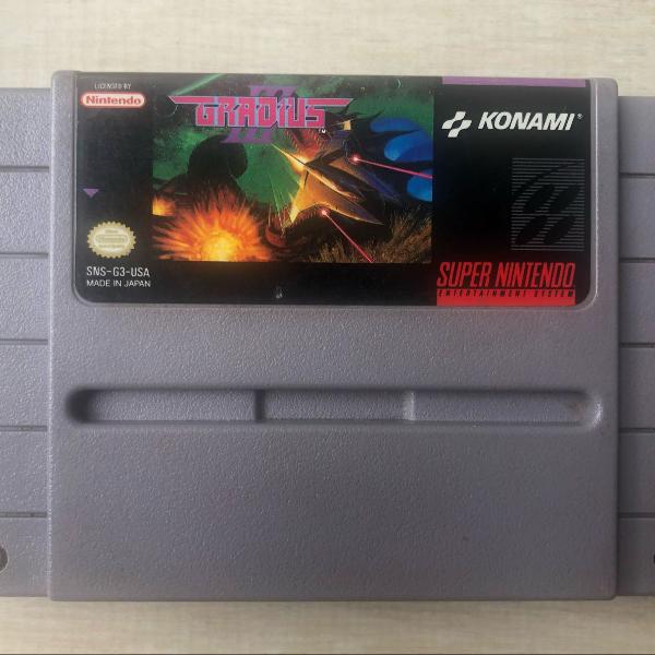 gradius super nintendo original