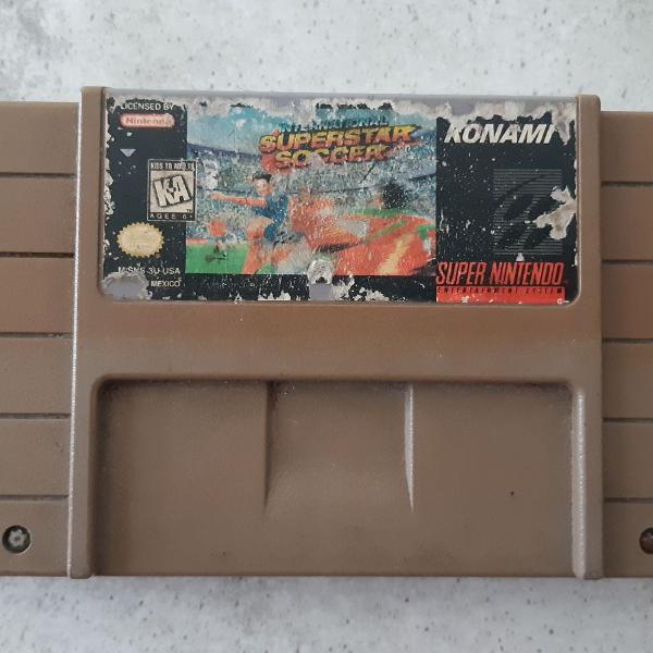 iss - international superstar soccer - original - snes |