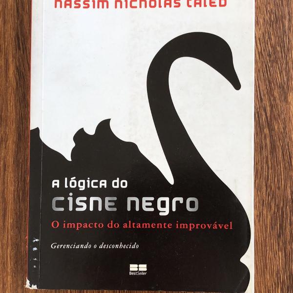 livro a lógica do cisne negro nassim taleb