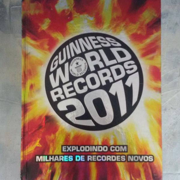 livro "guinness world records 2011"