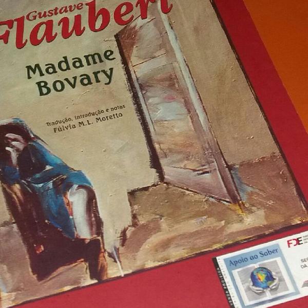 livro madame bovary, de Gustave flaubert