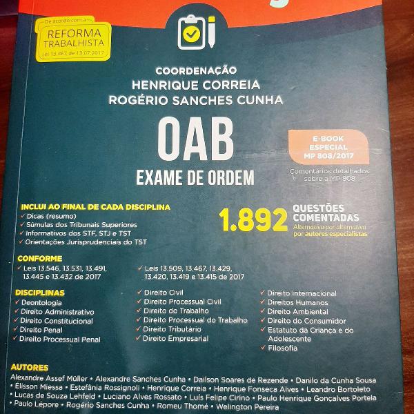 livro revisaço OAB