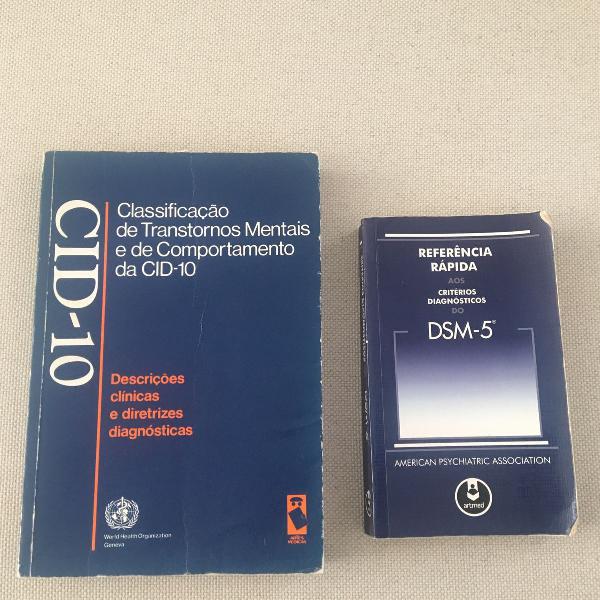 livros cid-10 e dsm-v