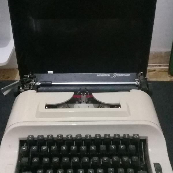 máquina de escrever remington ipanema - colecionador.